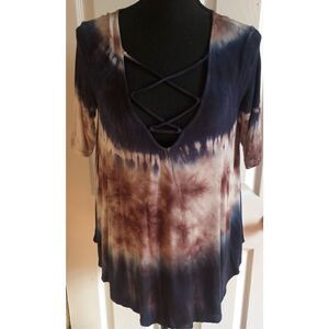 Soft & Sexy Tye Dye Top Size Small